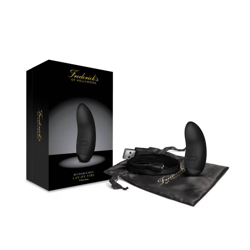 Fredericks of Hollywood Rechargeable Lay-On Vibrator Personal Massagers