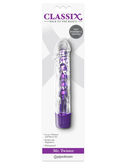 Classix Mr. Twister Multi Functions Vibrating Dildo - Vibrating Dildos
