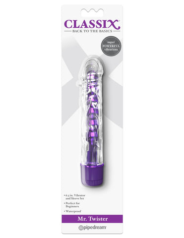 Classix Mr. Twister Multi Functions Vibrating Dildo - Vibrating Dildos