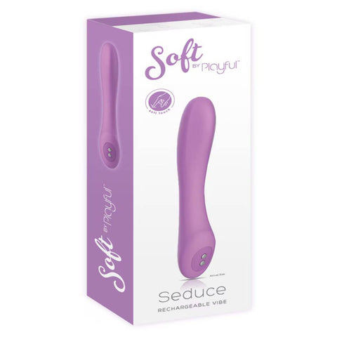 Soft by Playful Seduce Rechargeable G-Spot Vibrator - G-Spot Vibrators