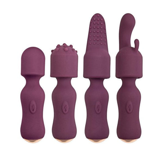 LOVERS KITS Temptation - Rechargeable Mini Wand Vibe - Body Wands