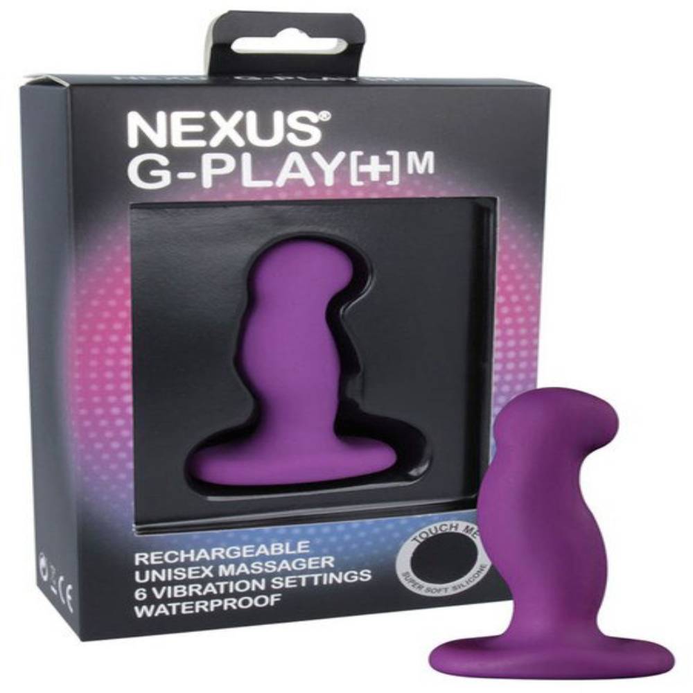 Nexus G-Play Plus Medium Unisex G-Spot Vibrator G-Spot Vibrators