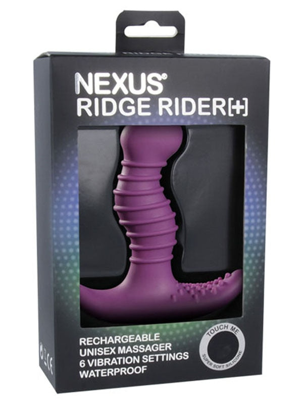 Nexus RIDGE RIDER Plus Unisex Vibrator Purple Personal Massagers