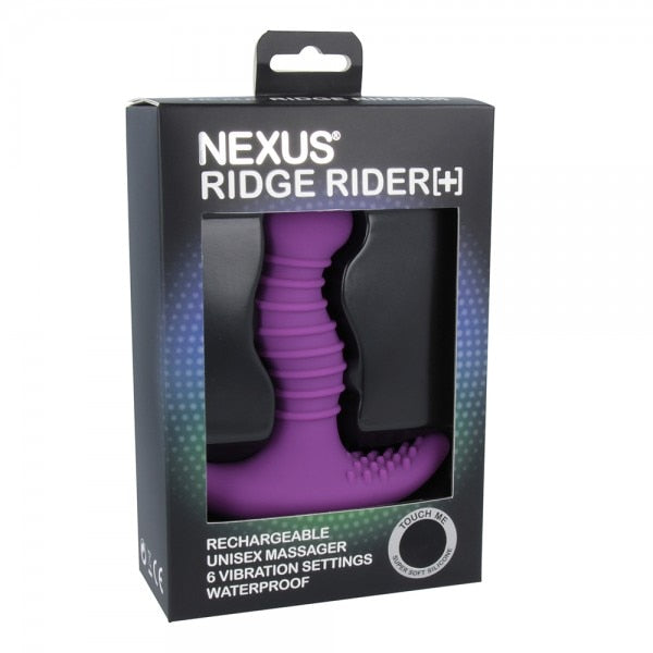 Nexus RIDGE RIDER Plus Unisex Vibrator Purple Personal Massagers