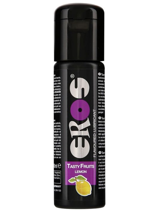 EROS Tasty Fruits LEMON Flavoured Lube 100 ml - Massage Oils and Lubricants
