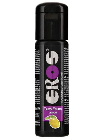 EROS Tasty Fruits LEMON Flavoured Lube 100 ml - Massage Oils and Lubricants