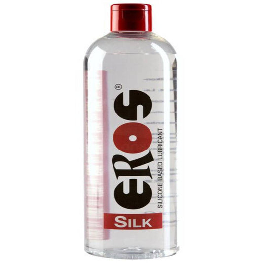 EROS SILK Silicone Based Lubricant Bottle Silicone Based Lubes
