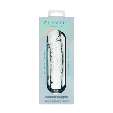 Creative Conceptions Clarity Seraphic Rapture Glass Dildo - Glass Sex Toys