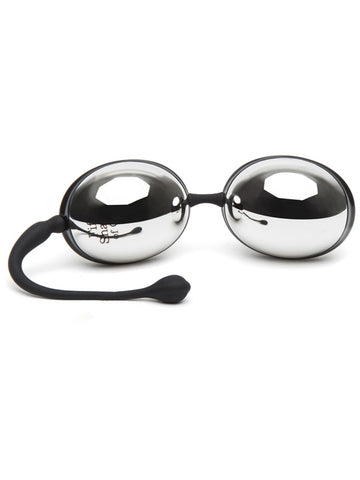 Fifty Shades of Grey Inner Goddess Silver Jiggle Balls 67g - Love Eggs and Kegel Exercisers