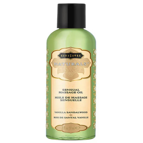 Kama Sutra Naturals Ingredients Massage Oil 2 fl oz - Massage Oils and Lubricants