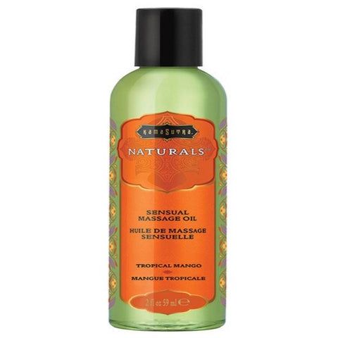 Kama Sutra Naturals Ingredients Massage Oil 2 fl oz - Massage Oils and Lubricants