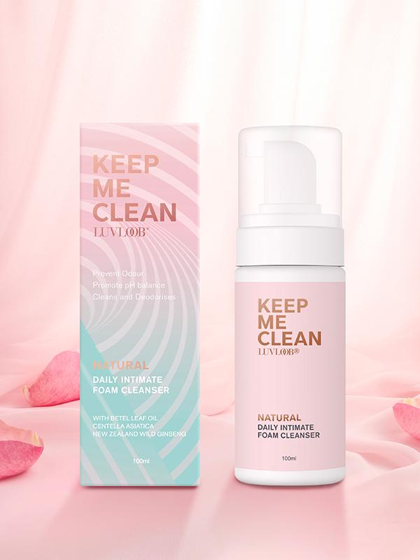 Luvloob Keep Me Clean Foam Cleanser 100ml Adult Toy Cleaner