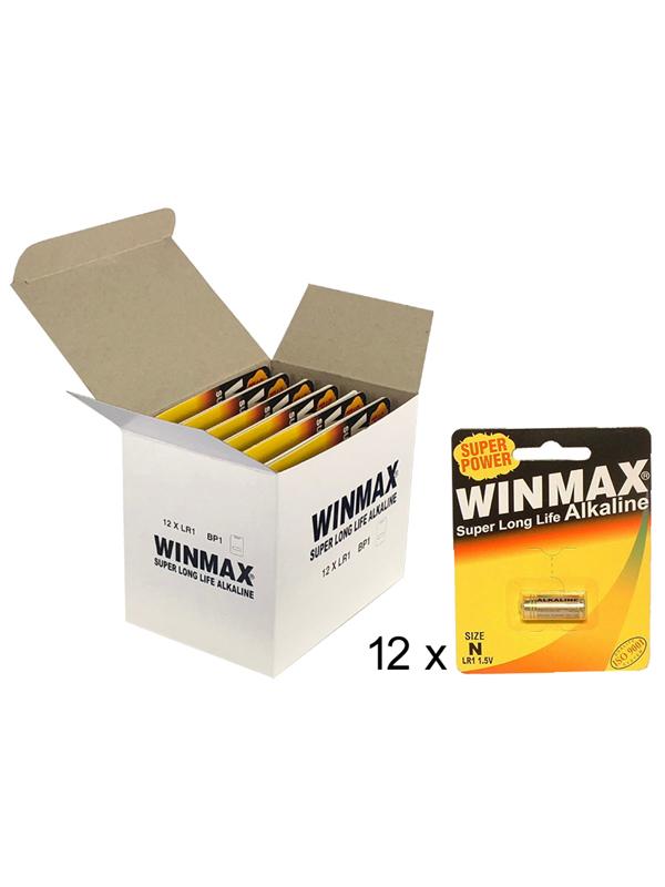 Wincell N Winmax Alkaline BP1 Battery 12 pack Vibrator Accessories