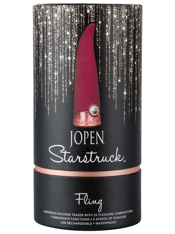 Jopen Starstruck Fling Luxurious Silicone Teaser Personal Massagers