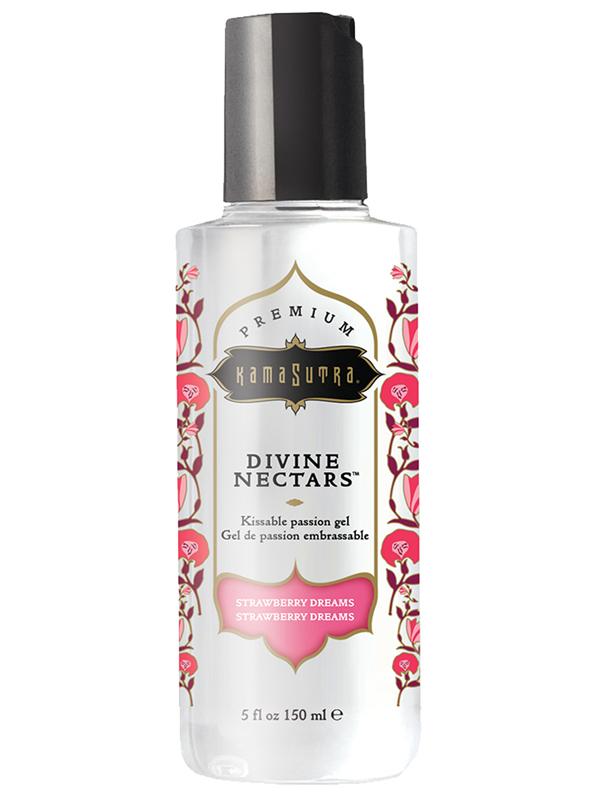 Kama Sutra Divine Nectars Strawberry Dreams Body Glide 150ml Water Based Lubes