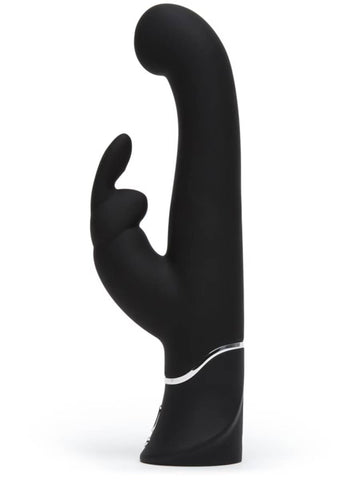 Happy Rabbit G-Spot Stroker Rabbit Vibrator Black - Rabbit Vibrators