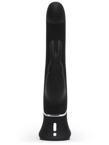 Happy Rabbit G-Spot Stroker Rabbit Vibrator Black - Rabbit Vibrators
