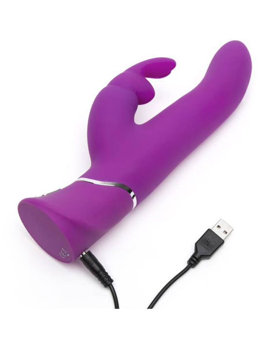 Happy Rabbit Curve Power Motion Rabbit Vibrator Purple - Rabbit Vibrators