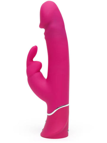 Happy Rabbit Realistic Dual Density Rabbit Vibrator Pink - Rabbit Vibrators