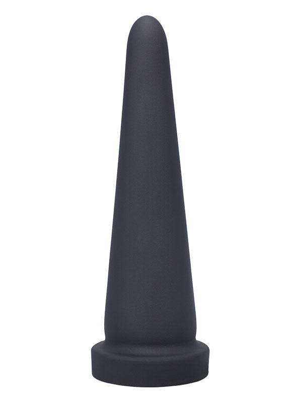 Tantus Cone Butt Plug Small Black Butt Plugs