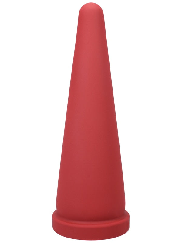 Tantus Cone Butt Plug Large Red Butt Plugs