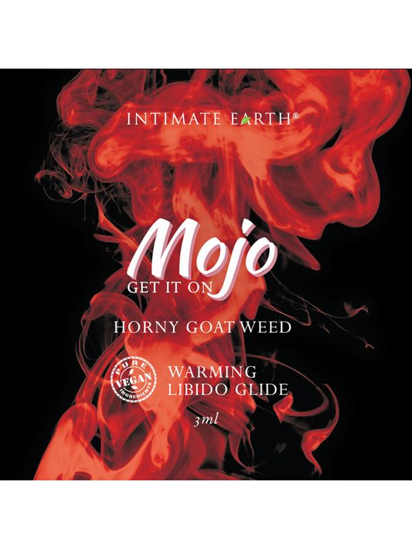 MOJO Horny Goat Weed Libido Warming Glide 3ml Foil Water Based Lubes