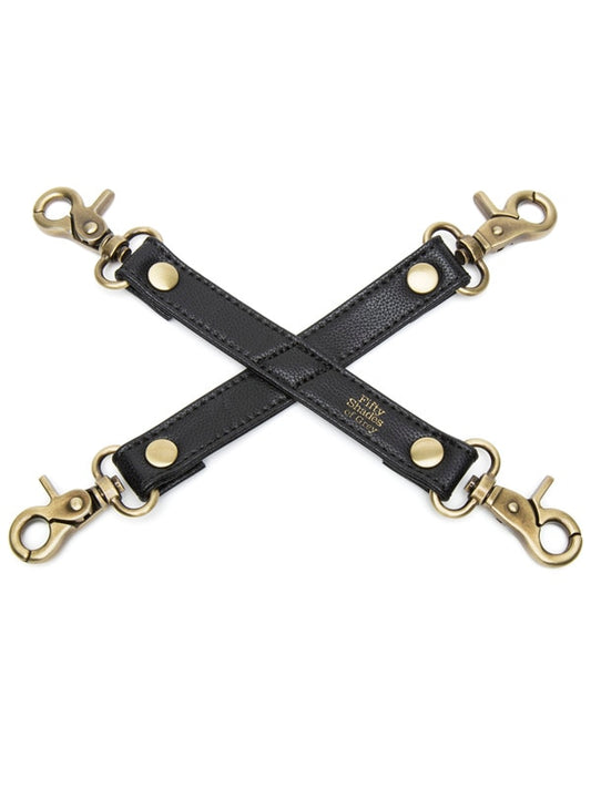 Fifty Shades of Grey Bound to You Faux Leather Hog Tie - Cuffs and Restraints