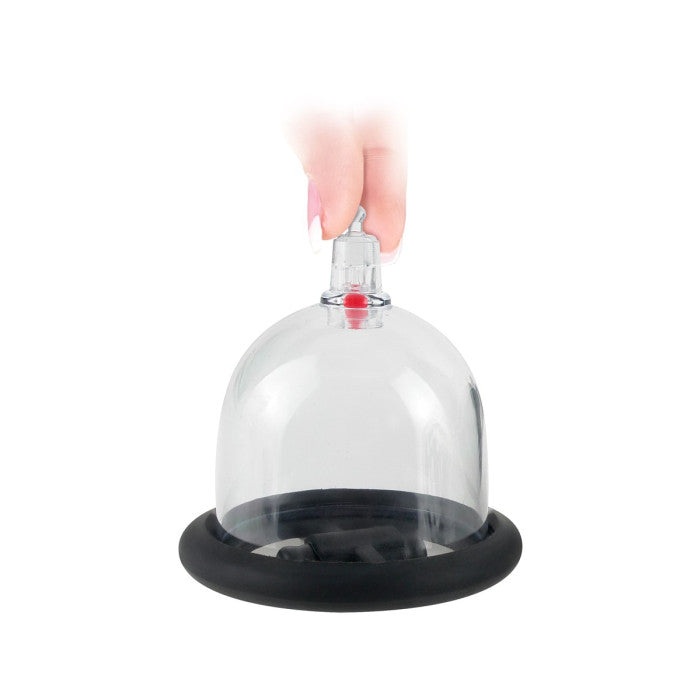 Fetish Fantasy Deluxe Vibrating Nipple Pleasure Cups Breast and Nipple Toys