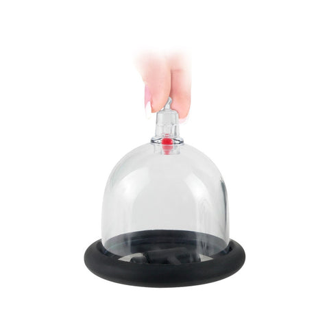 Fetish Fantasy Deluxe Vibrating Nipple Pleasure Cups - Breast and Nipple Toys