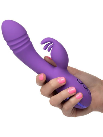 California Dreaming West Coast Wave Rider Dual Vibrator - Rabbit Vibrators