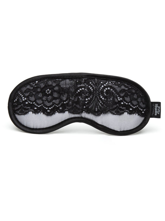 Fifty Shades of Grey Play Nice Satin and Lace Blindfold - Masks And Blindfolds