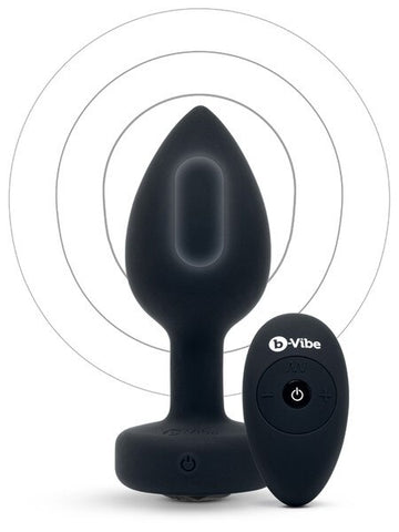 Luxurious B-Vibe Vibrating Jewels Remote Control Butt Plug - Butt Plugs