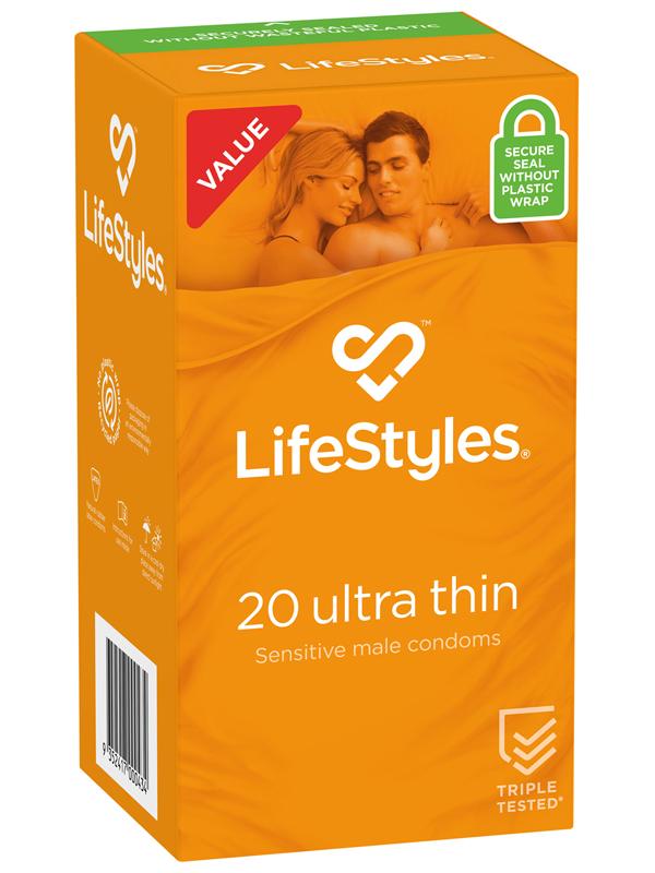 LifeStyles ULTRA THIN Condoms 20s Condoms