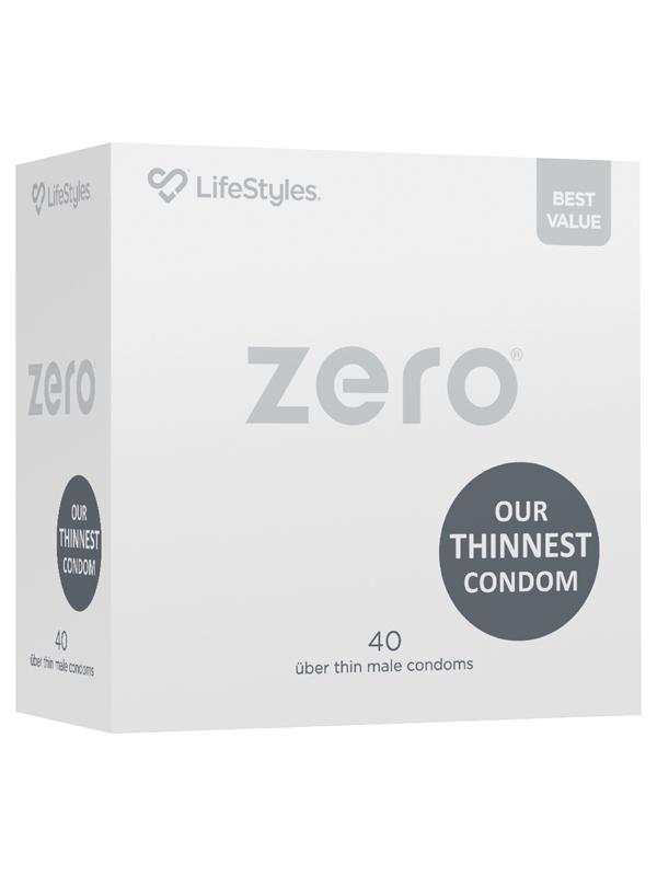 LifeStyles ZERO Condoms 40s Condoms