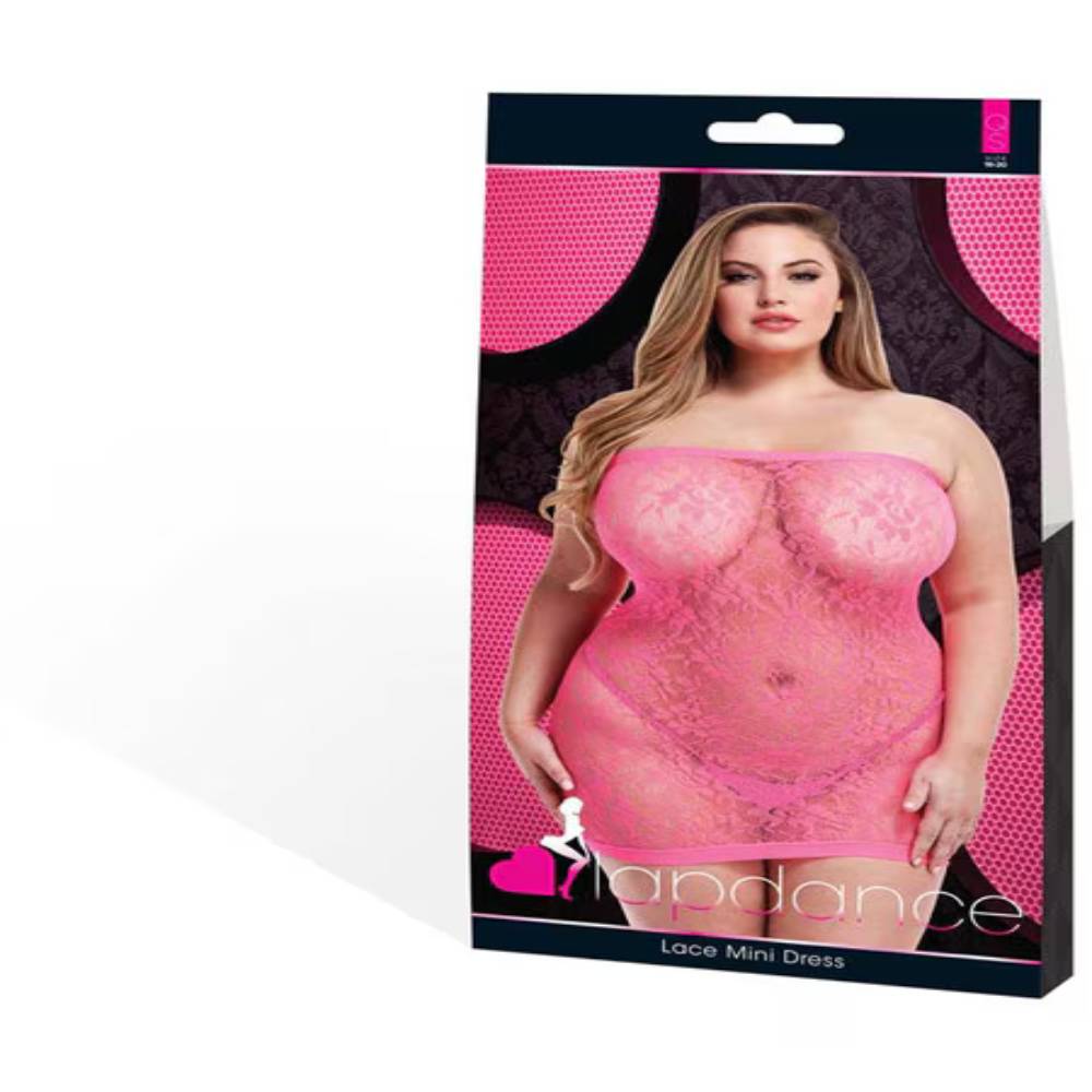 Lapdance Lingerie Lace Mini Dress XL Body Stockings