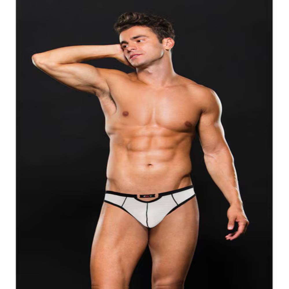 Envy Express Yourself Mens Thong White Mens Briefs And Boxers