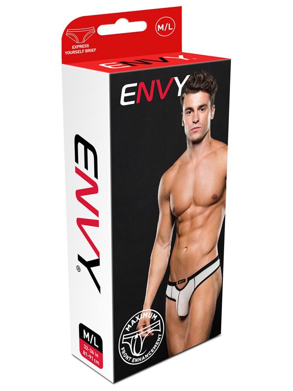 Envy Express Yourself Brief White Mens Briefs And Boxers