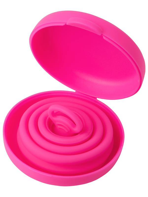 Intimina Lily Cup One Collapsible Menstrual Cup for Beginners Condoms