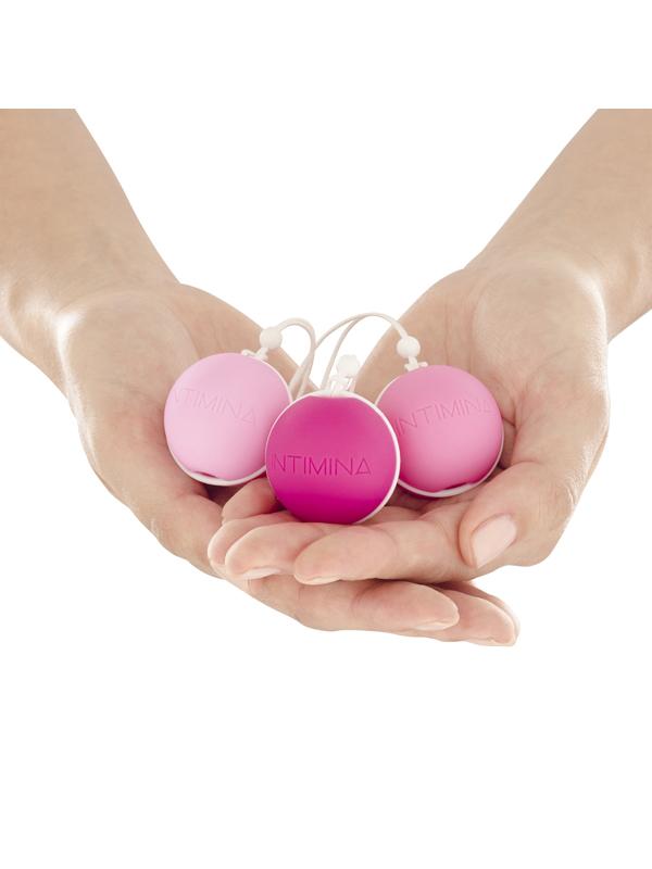 Intimina Laselle Weighted Exerciser Set Love Eggs and Kegel Exercisers