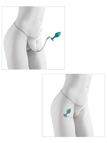 Hookup Crotchless Secret Gem Panties - G-Strings, Panties and Shorts