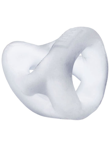Hunkyjunk Ice Slingshot 3 Ring Teardrop Sling - Stretchy Cock Rings