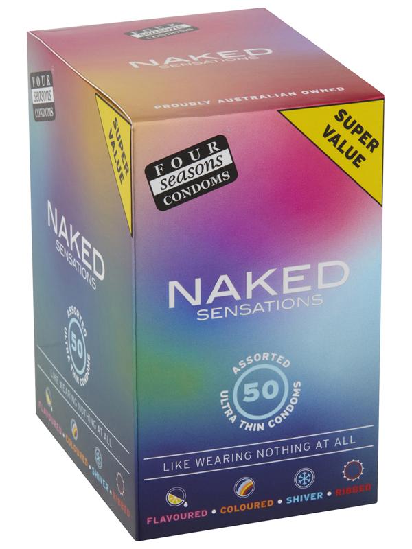 Four Seasons Naked Sensations Condoms 50s Condoms