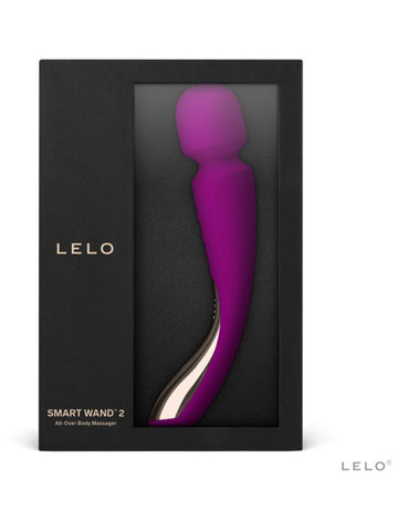 Lelo Smart Wand 2 Medium Vibrating Body Massager - Rabbit Vibrators