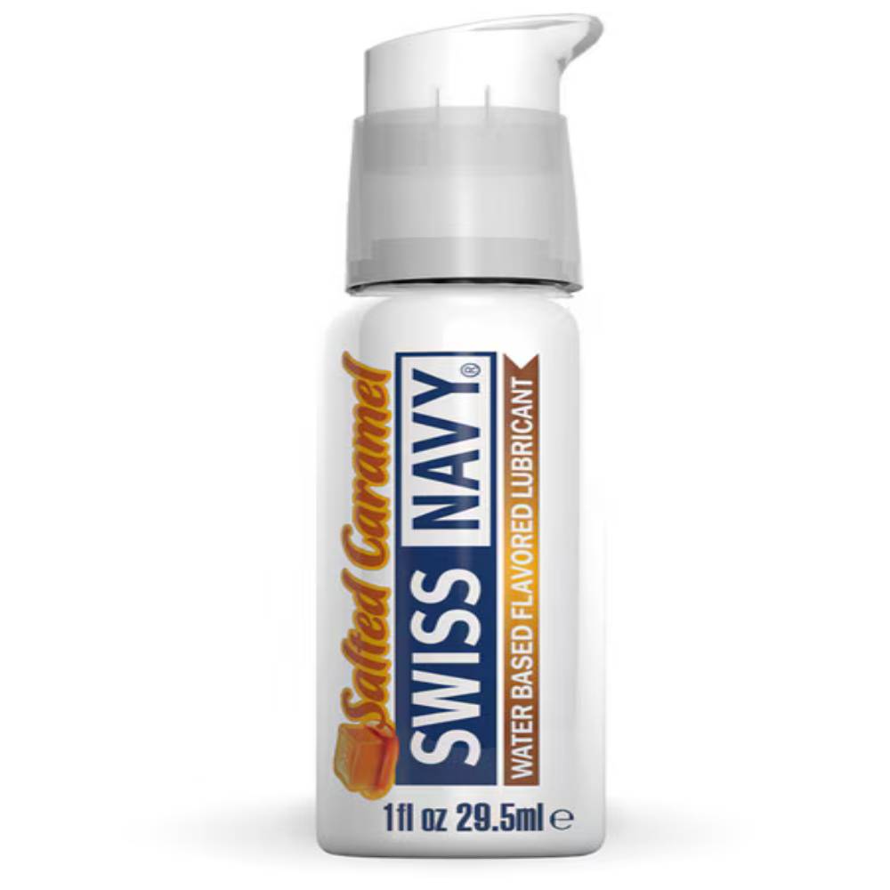 Swiss Navy Salted Caramel Water Based Flavored Lubricant Water Based Lubes