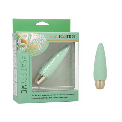 California Exotics Slay SatisfyMe Bullet Vibrator - Bullet Vibrators
