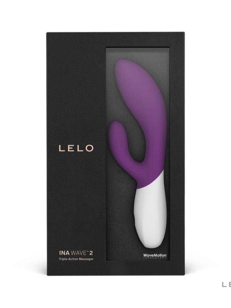 Lelo Ina Wave 2 Triple Action Rabbit Vibrator G-Spot Vibrators