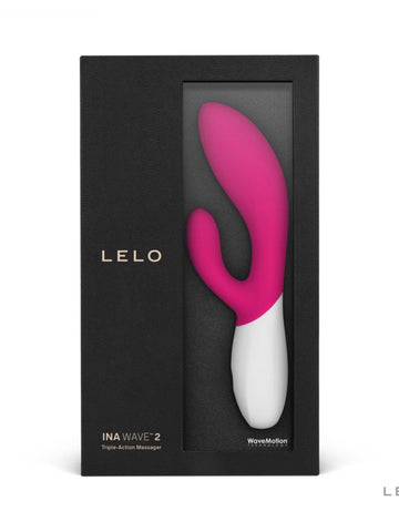 Lelo Ina Wave 2 Triple Action Rabbit Vibrator - G-Spot Vibrators