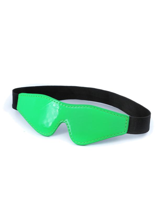 NS Novelties Electra Blindfold Green Masks And Blindfolds