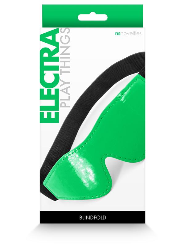 NS Novelties Electra Blindfold Green Masks And Blindfolds