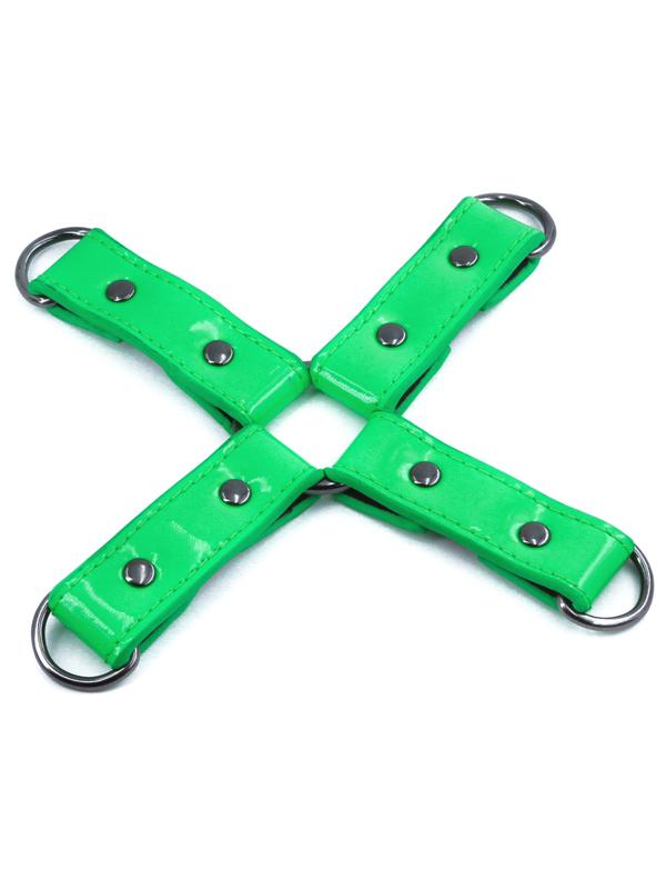 NS Novelties Electra Hog Tie Green Cuffs And Restraints